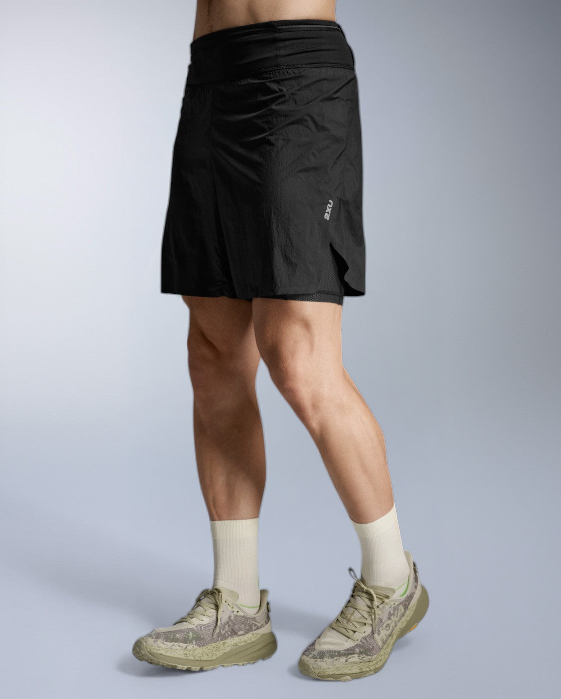 2xu-aero-trail-2-in-1-5-inch-shorts-herren-schwarz image 1