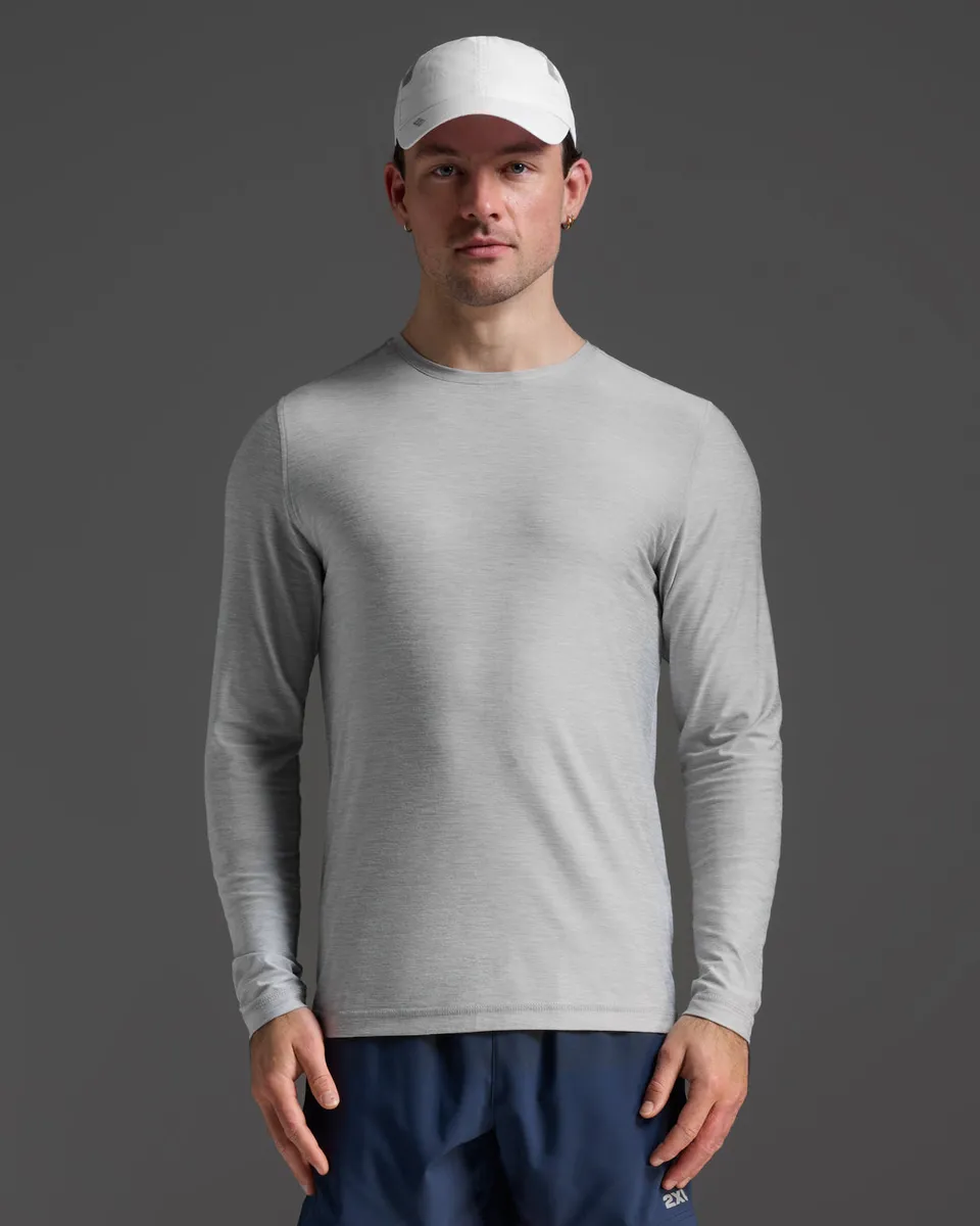 2xu-signature-langarmshirt-herren-harbor-mist-regular image 1