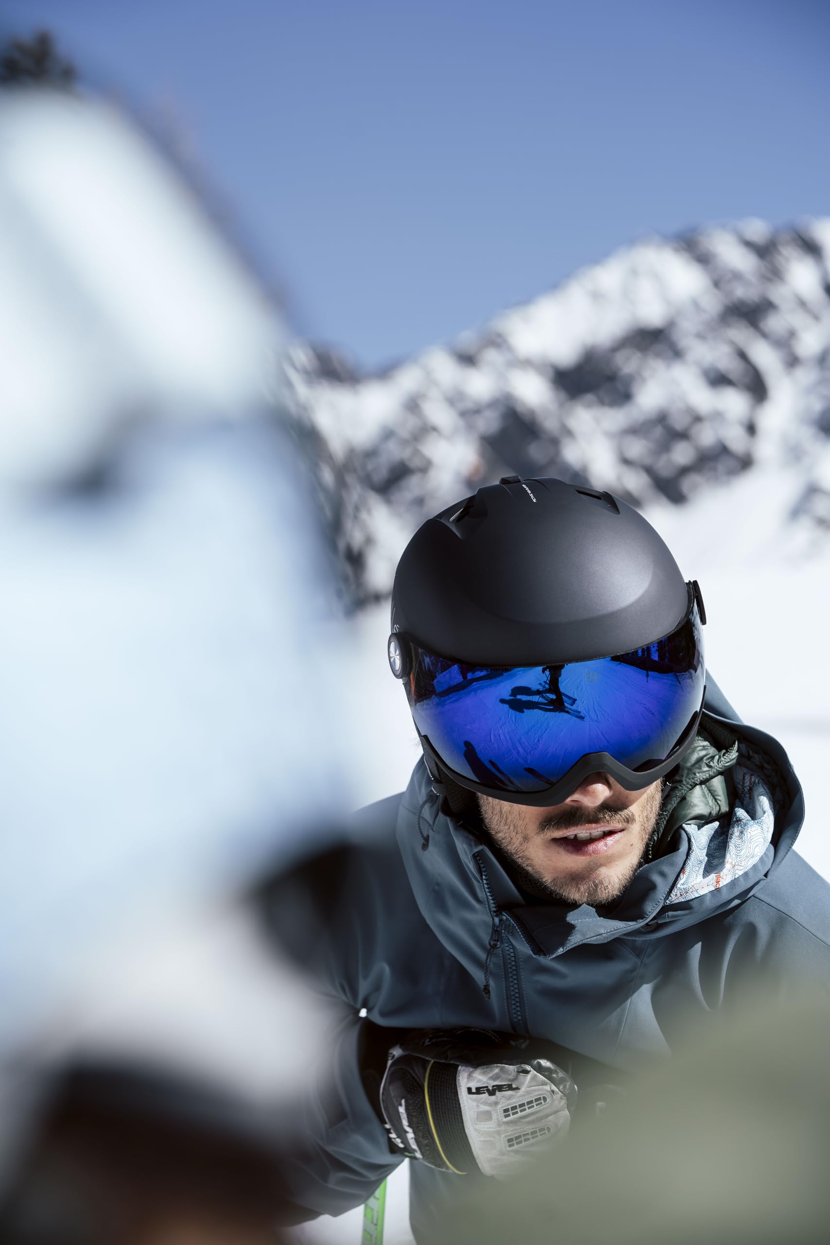 boll-v-ryft-pure-skihelm-grau-mit-visier-gr-m image 6