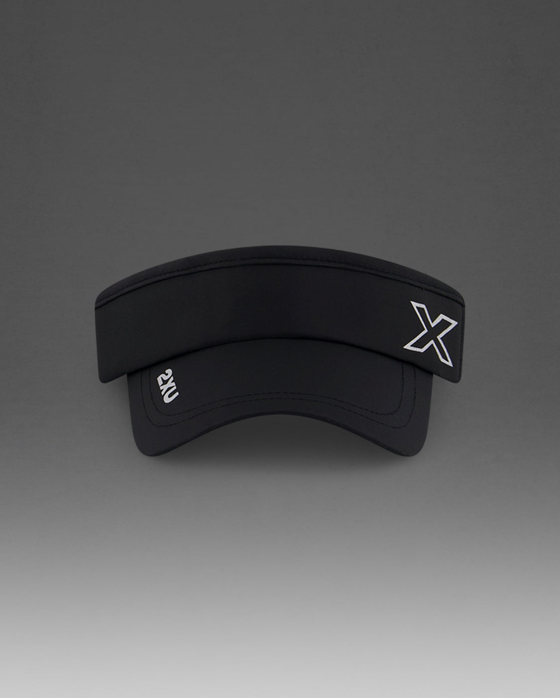 2xu-aero-performance-visor-unisex-black-leicht image 2