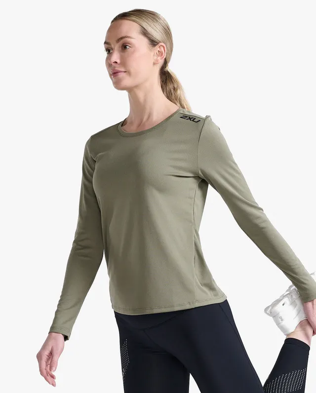 2xu-motion-aspire-langarmshirt-damen-alpine-black image 1
