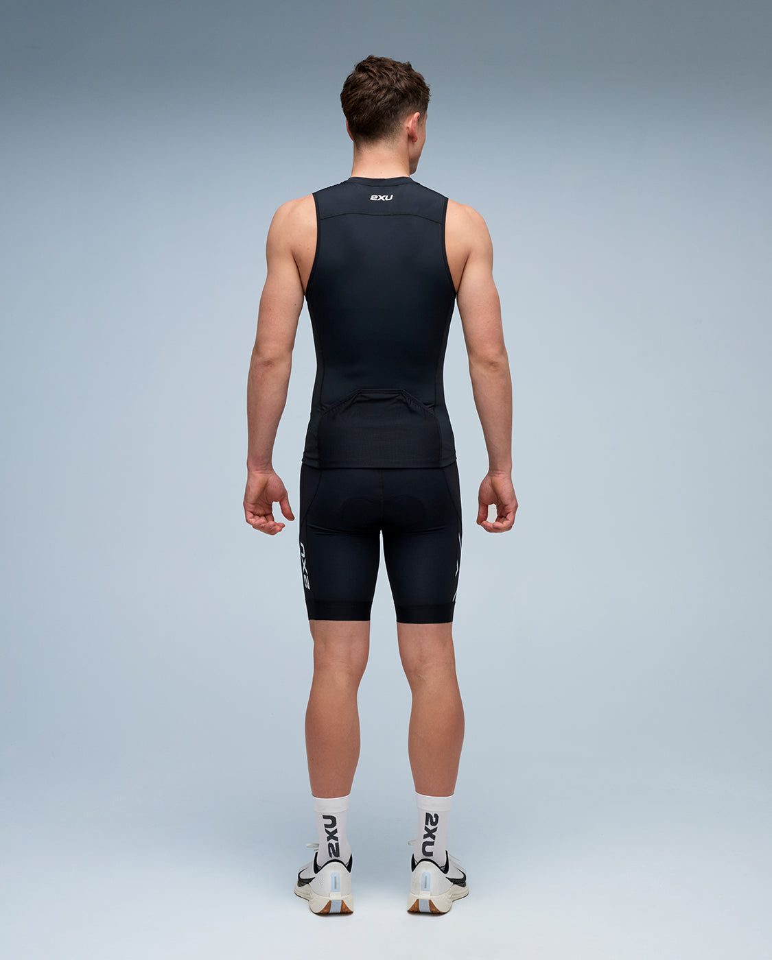 2xu-core-tri-tank-tri-top-herren-schwarz-fitted image 8