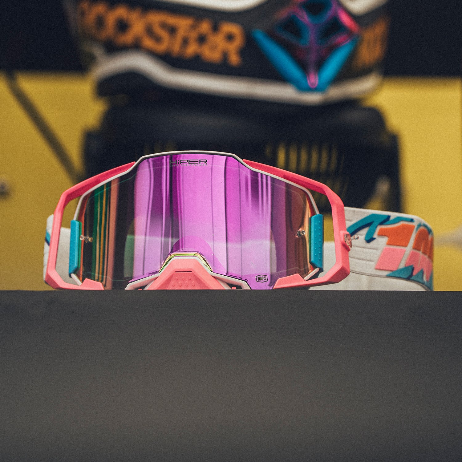 100-armega-lefreak-motocross-brille-pink-hiper image 2