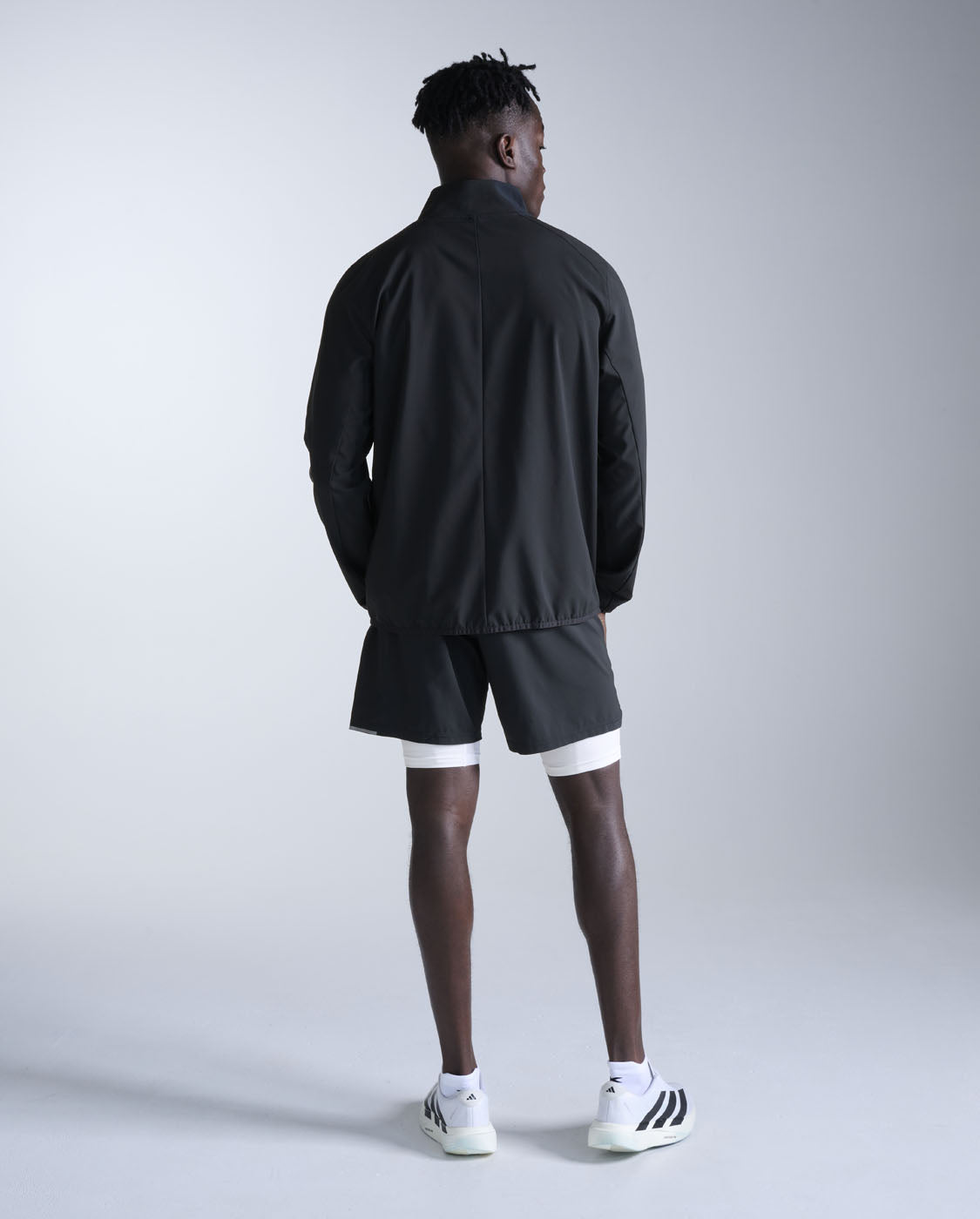 2xu-aero-jacket-laufjacke-herren-black-silver-reflective image 7