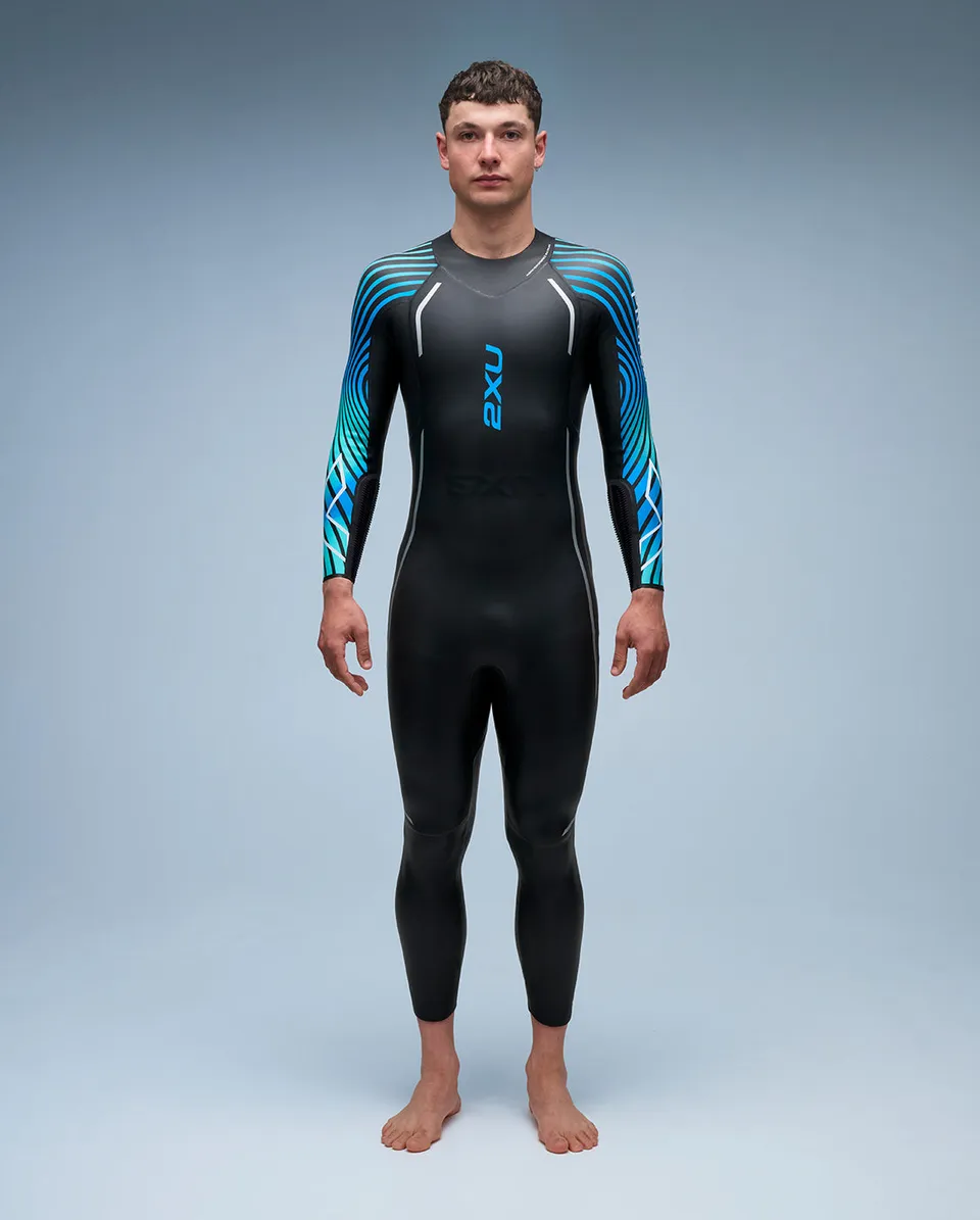 2xu-propel-2-wetsuit-neoprenanzug-herren-black-aloha image 1