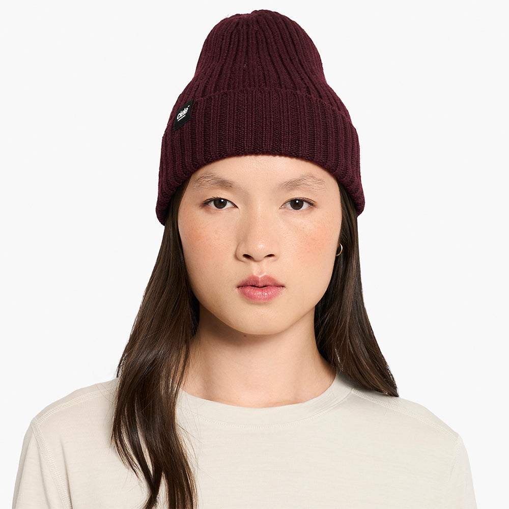 ciele-vntbeanie-beanie-crimson-red-wolle image 2