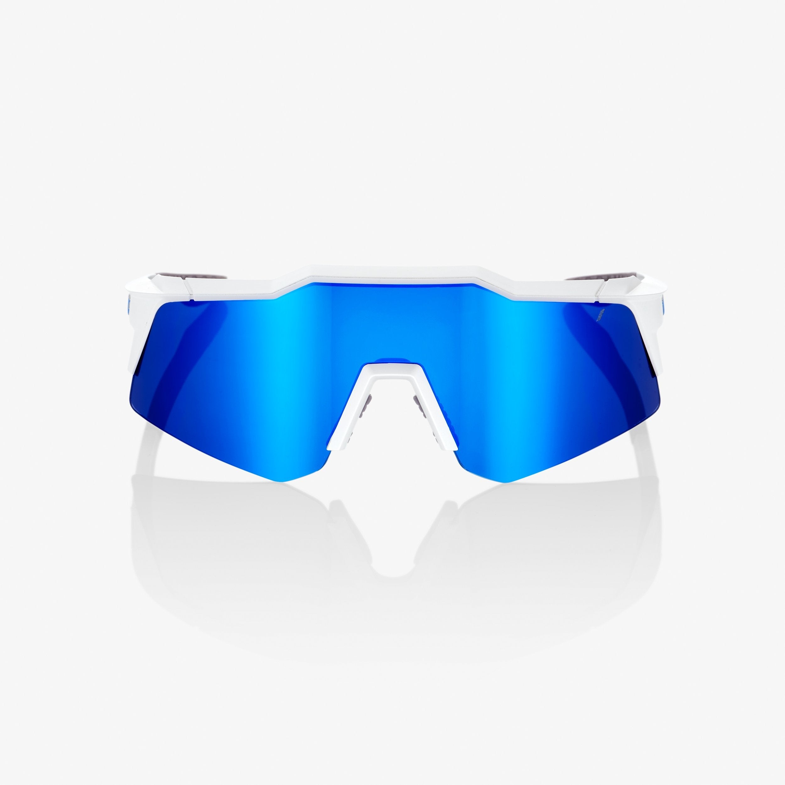 100-speedcraft-xs-sportbrille-matte-white-blue-mirror image 2