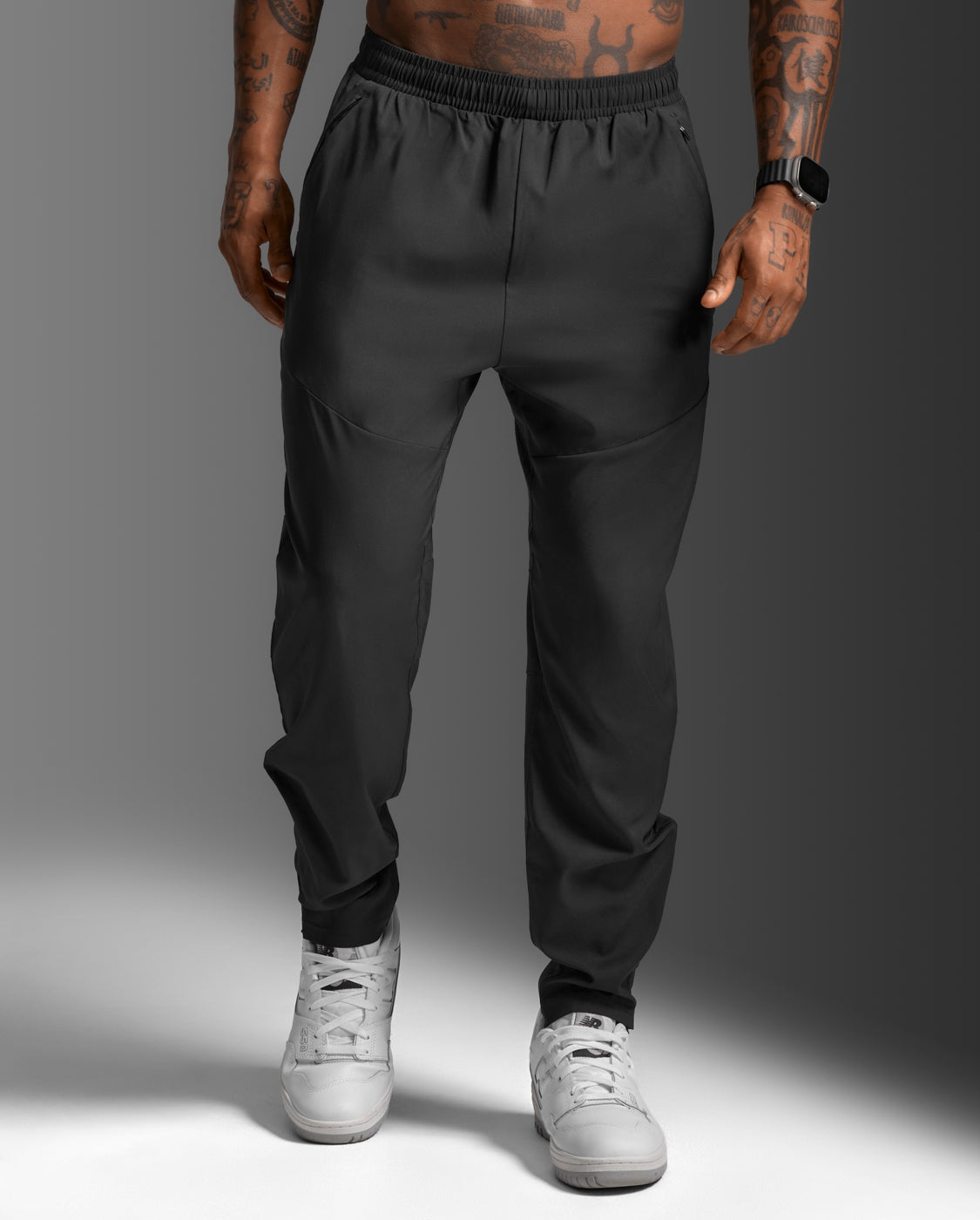 2xu-aero-woven-jogger-schwarz-laufhose-herren image 3