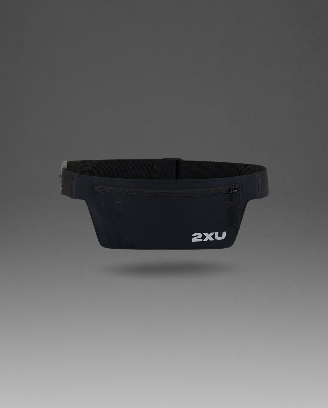 2xu-slim-run-belt-laufg-rtel-schwarz-unisex image 5