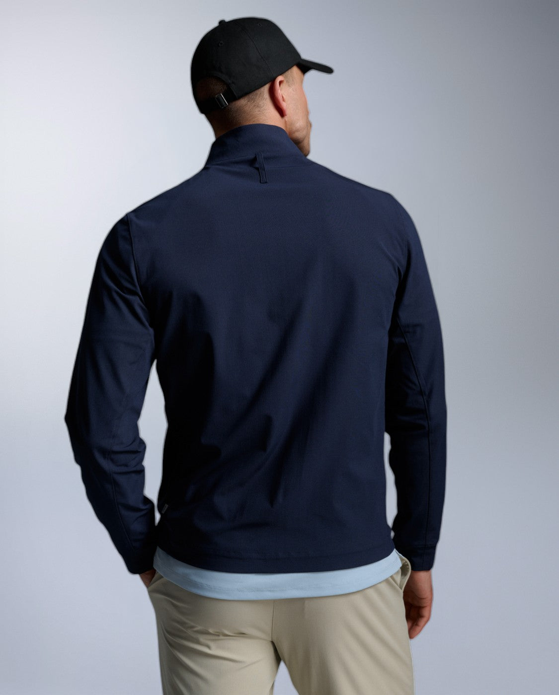 2xu-signature-hybrid-jacke-herren-midnight-stretch image 3