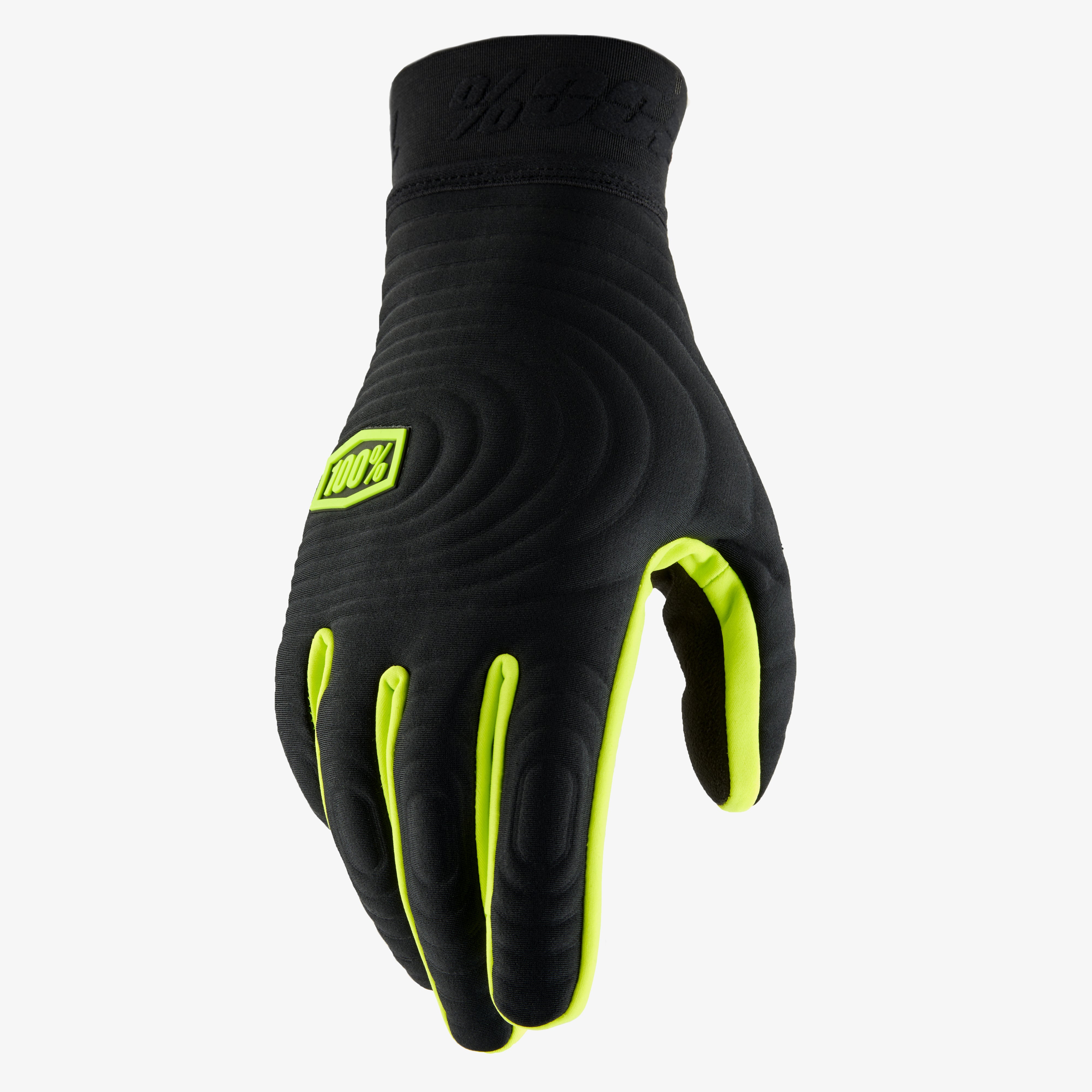 100-brisker-xtreme-handschuhe-schwarz-gelb-winter image 1