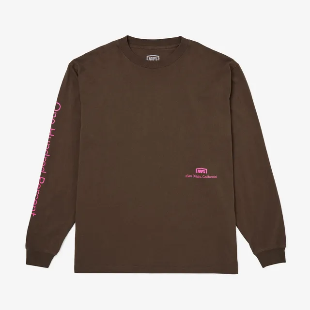 100-terra-longsleeve-chocolate-langarmshirt-oversized-unisex image 1