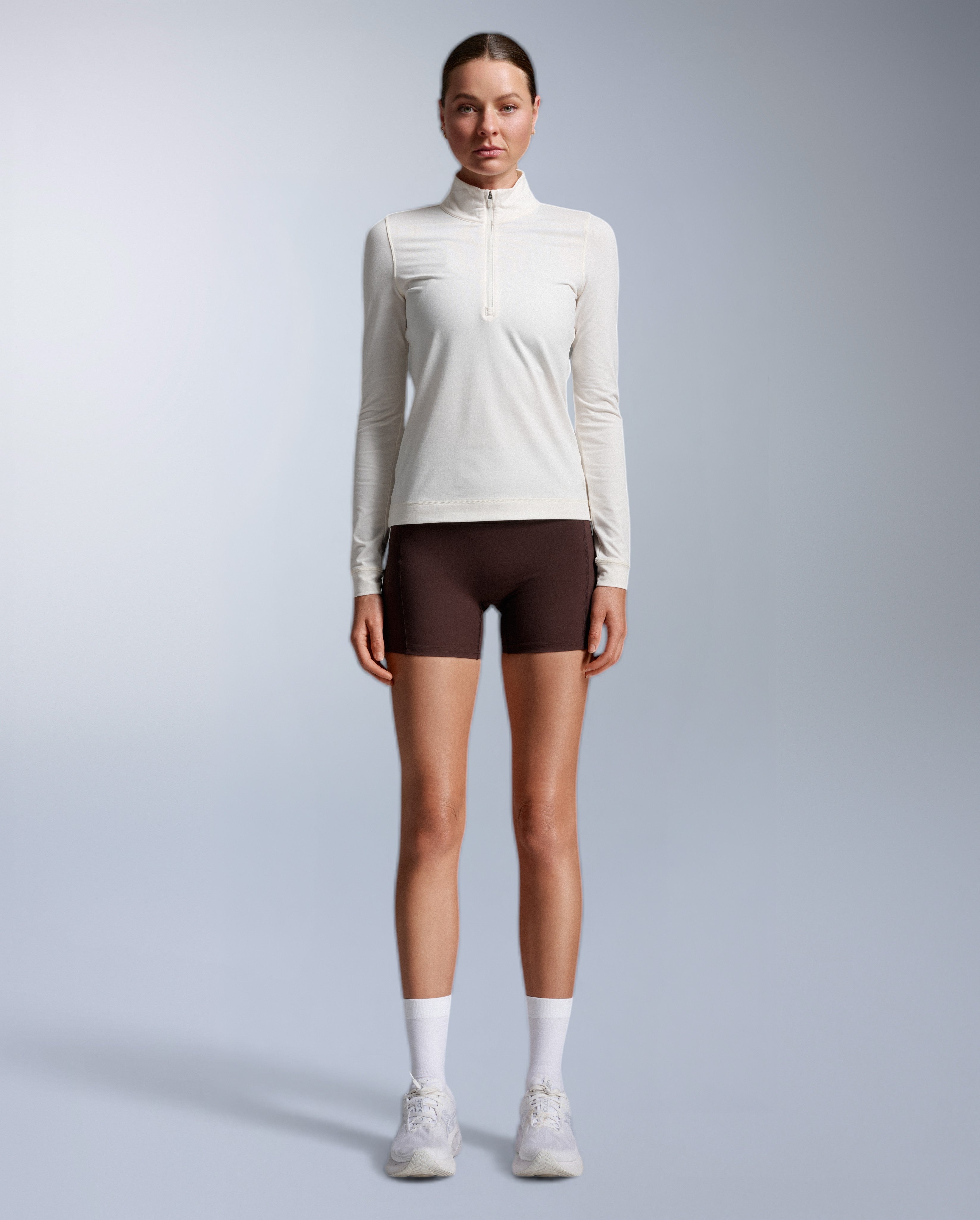 2xu-flex-1-2-zip-long-sleeve-langarmshirt-damen-chalk image 5
