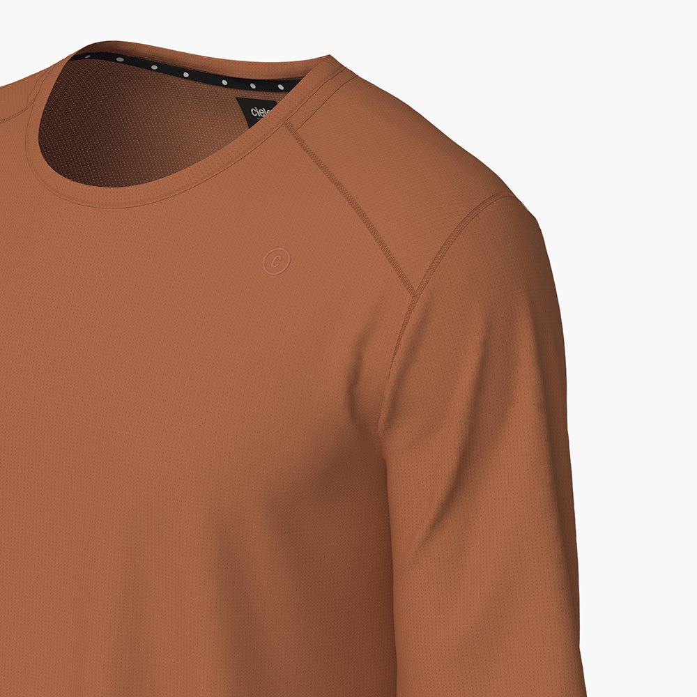 ciele-m-fstlongsleeves-laufshirt-canyon-herren-braun image 2