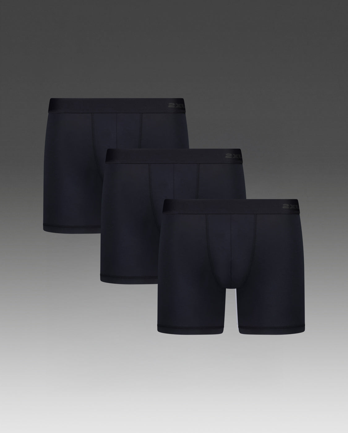 2xu-24-7-modal-boxer-brief-3-pack-herren-schwarz image 1
