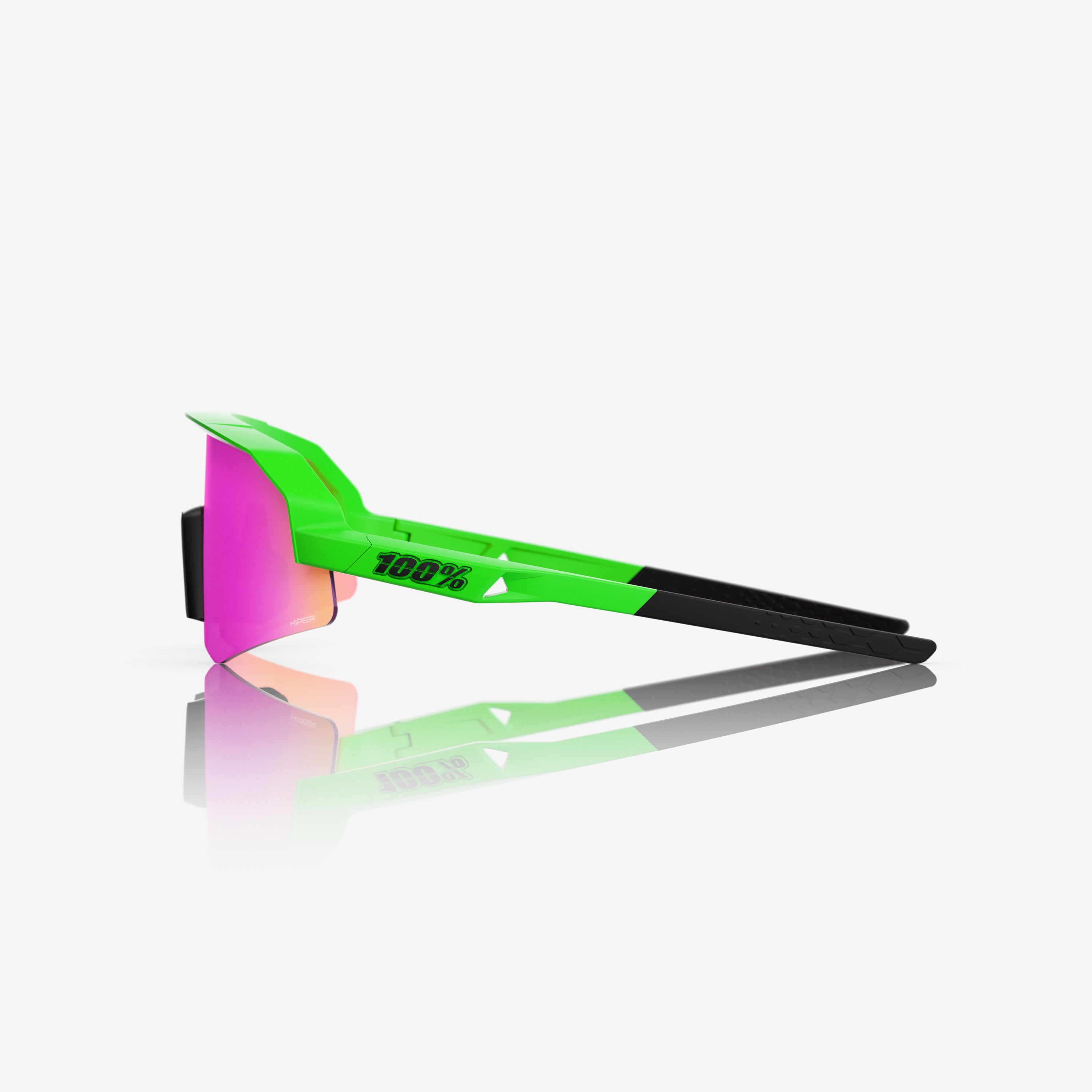 100-slendale-youth-viper-green-sportsonnenbrille-pink-mirror image 3