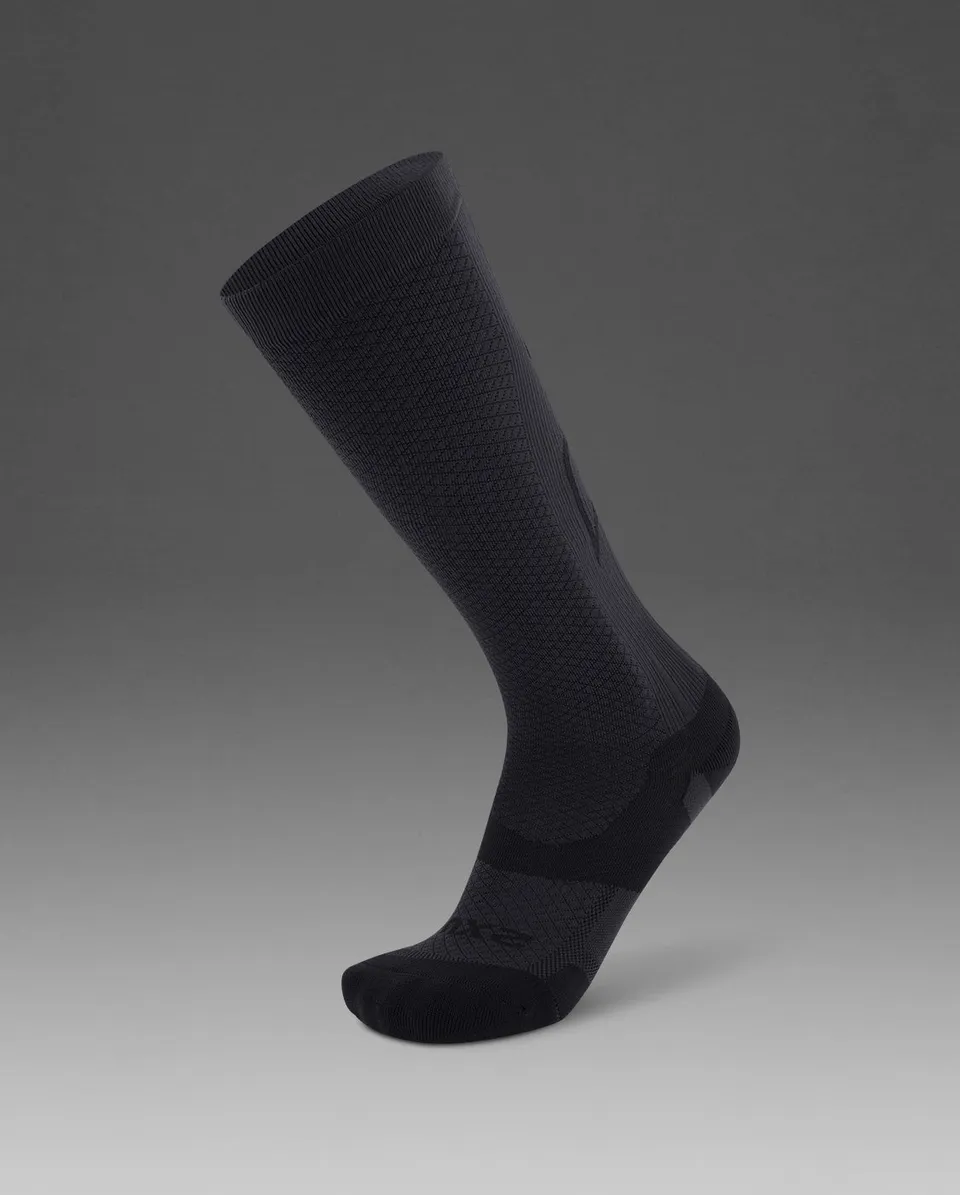 2xu-vectr-light-cushion-kompressionssocken-titanium image 1