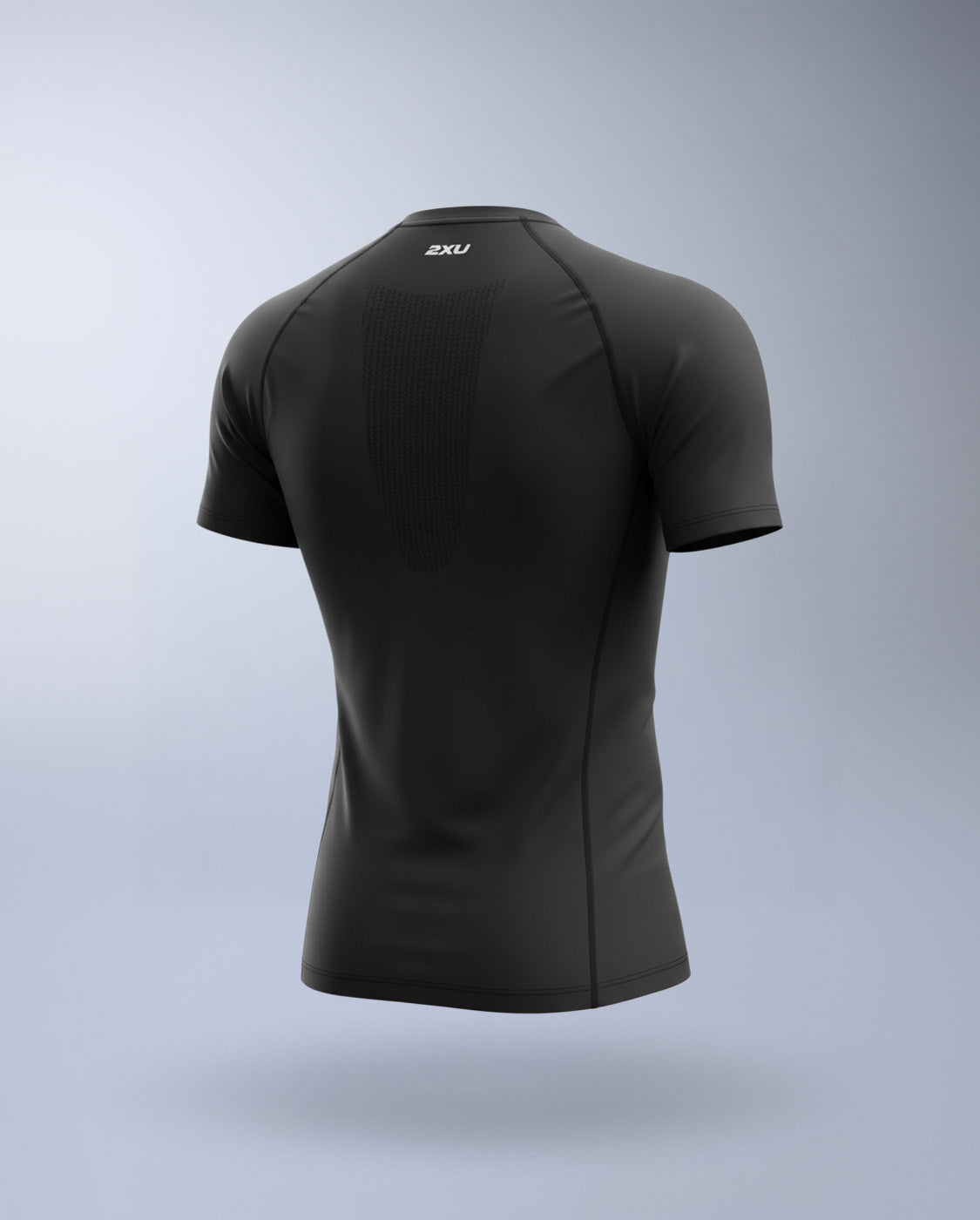 2xu-core-youth-compression-t-shirt-kinder-schwarz-stretch image 1