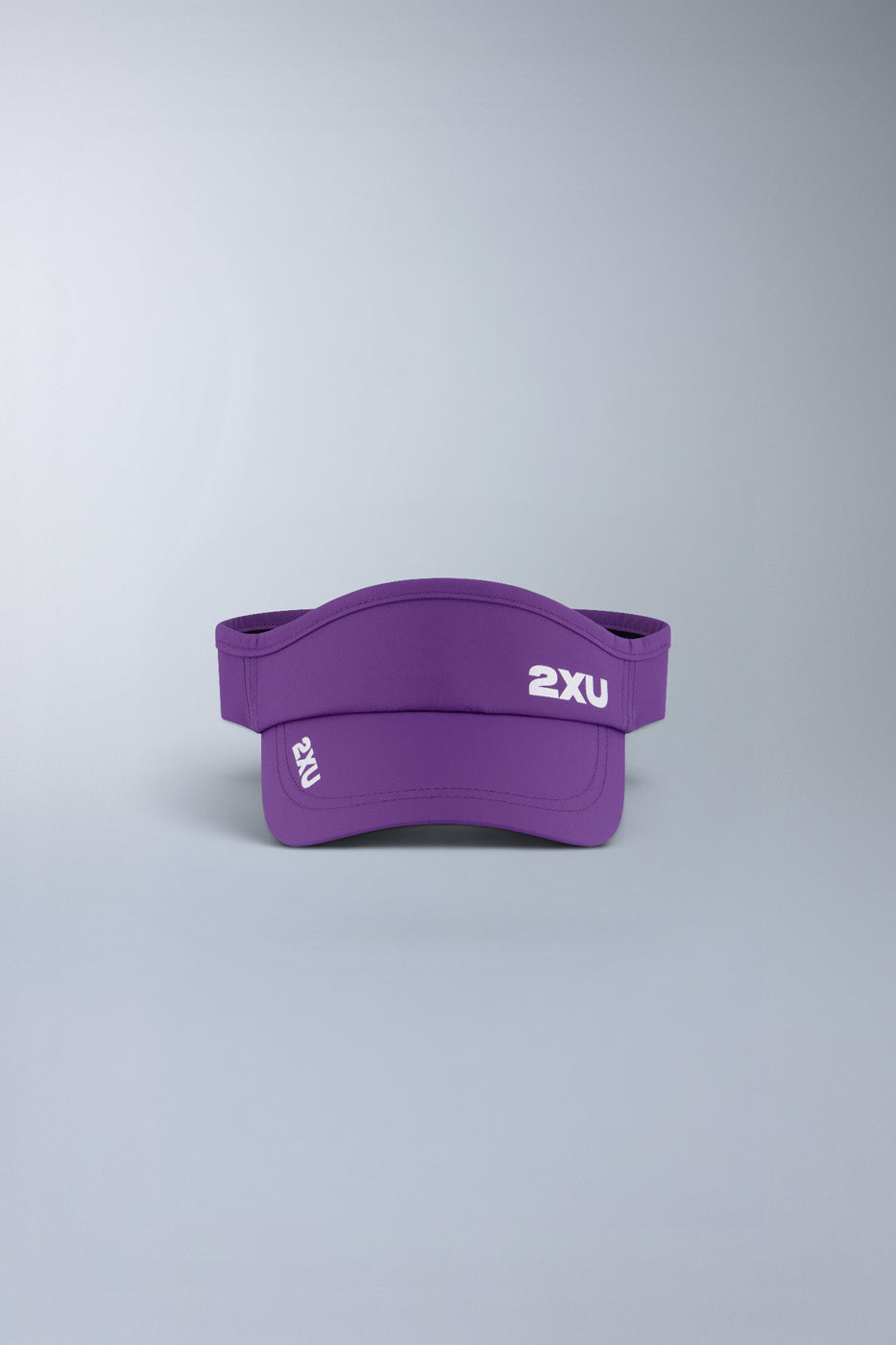 2xu-aero-run-visor-laufvisor-purple-flash-verstellbar image 2