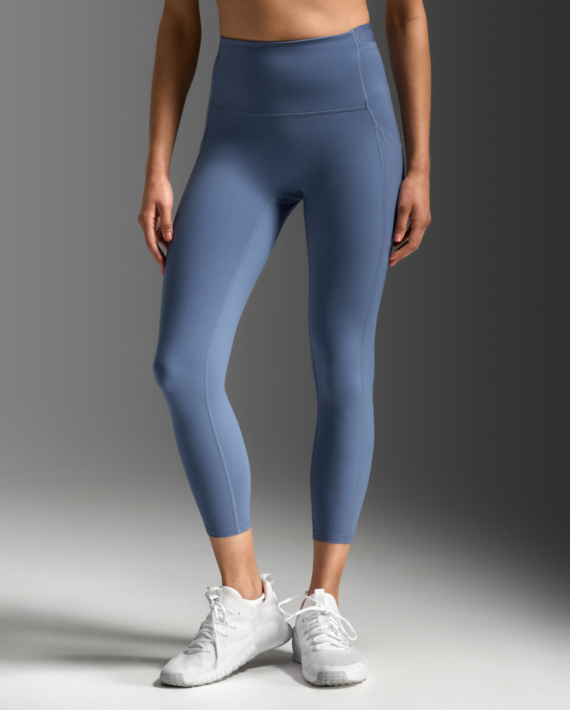 2xu-form-stash-hi-rise-7-8-tights-damen-indigo-kompression image 2