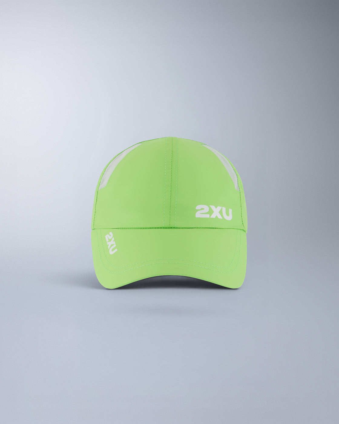 2xu-aero-run-cap-laufcap-lime-zest-white image 2