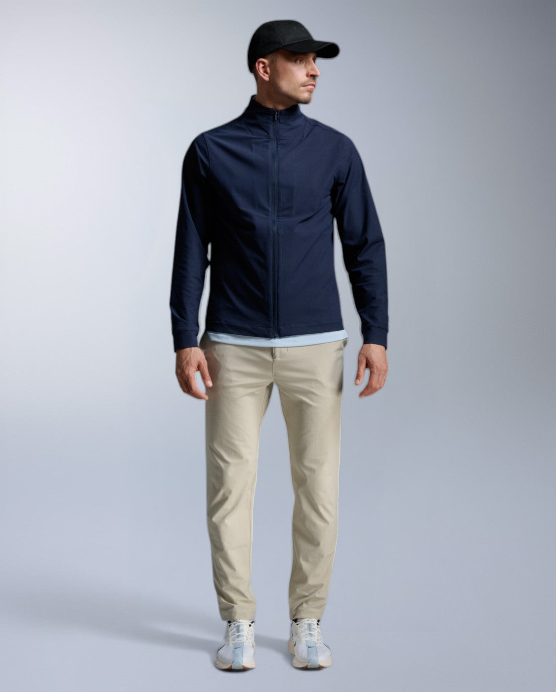2xu-signature-hybrid-jacke-herren-midnight-stretch image 5