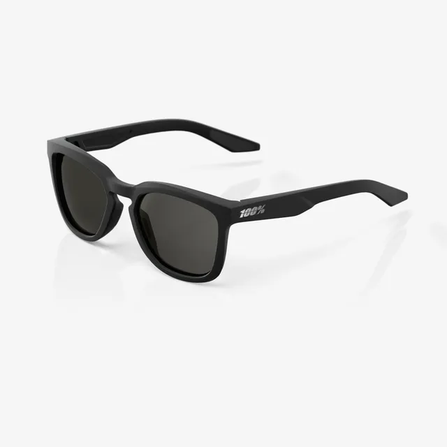 100-hudson-sonnenbrille-soft-tact-black-smoke-sportbrille-grau image 1