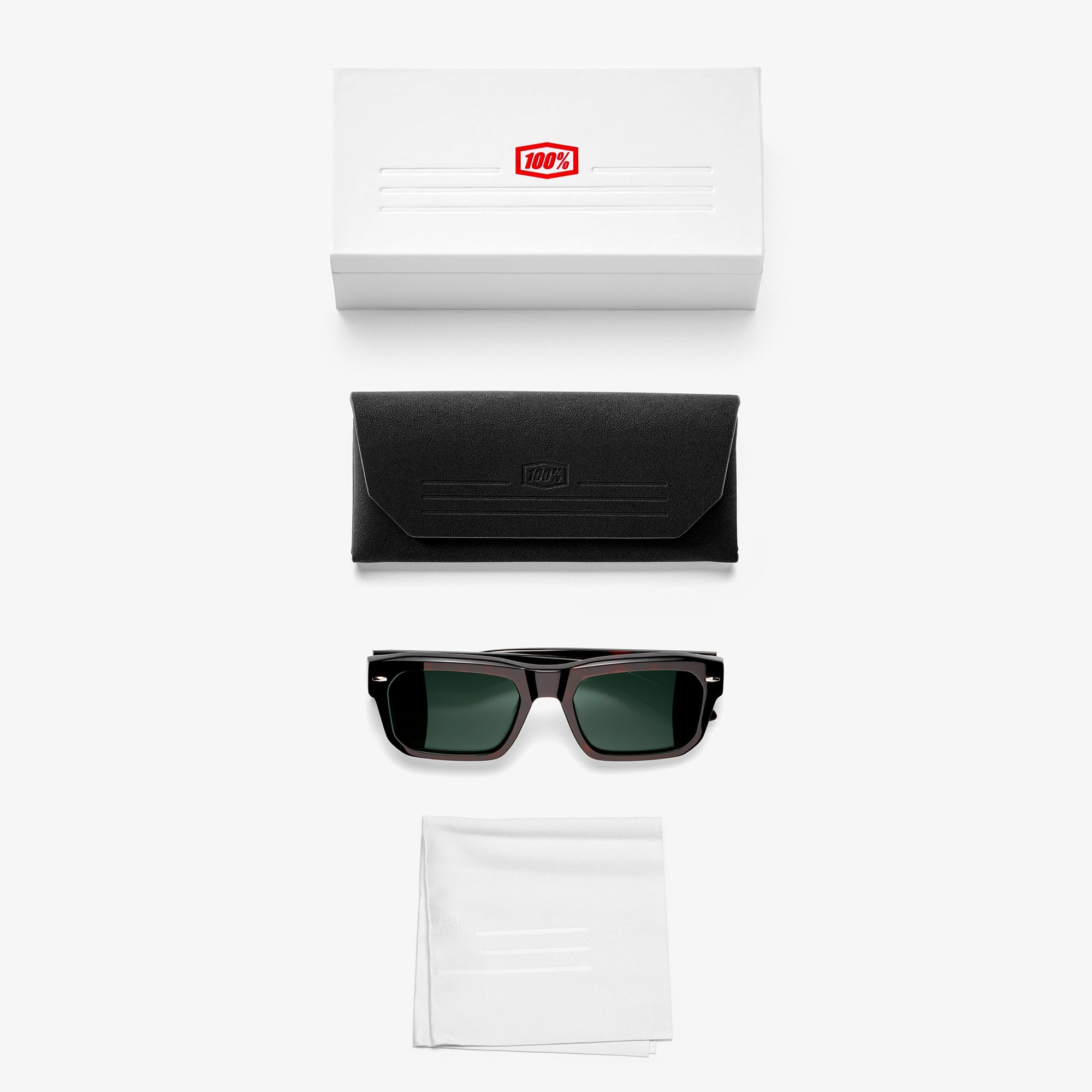 100-bowen-sonnenbrille-polished-tortoise-grey-green image 4