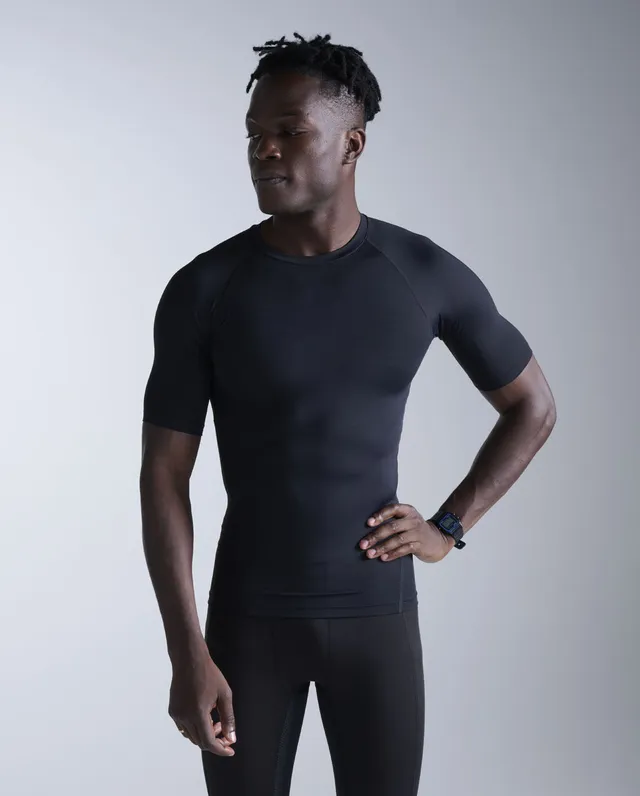 2xu-core-compression-short-sleeve-shirt-herren-schwarz image 1