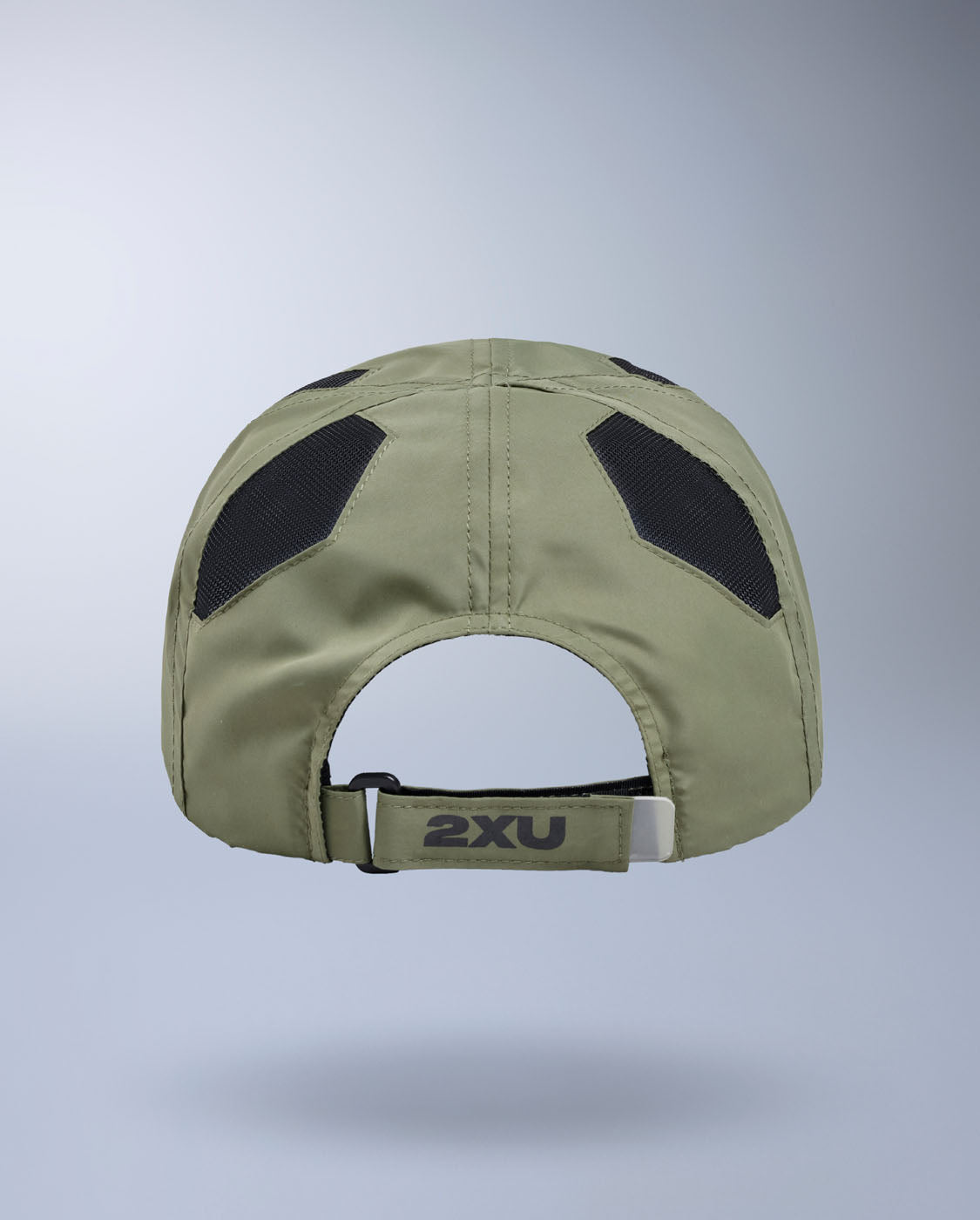 2xu-aero-run-cap-unisex-alpine-black image 3
