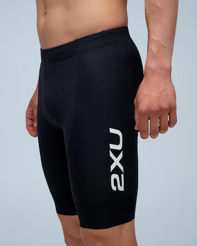2xu-aero-tri-9-inch-shorts-triathlonhose-herren-schwarz image 1
