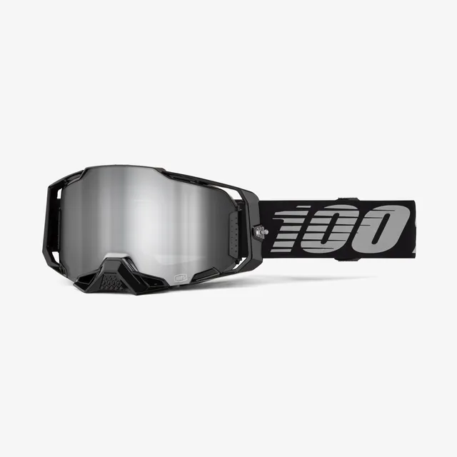 100-armega-mx-brille-schwarz-mit-clear-und-mirror-silver-scheibe image 1