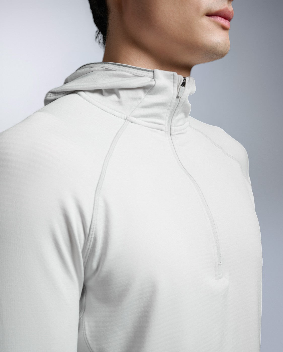 2xu-ignition-grid-1-2-zip-hoodie-herren-chalk-thermo image 4