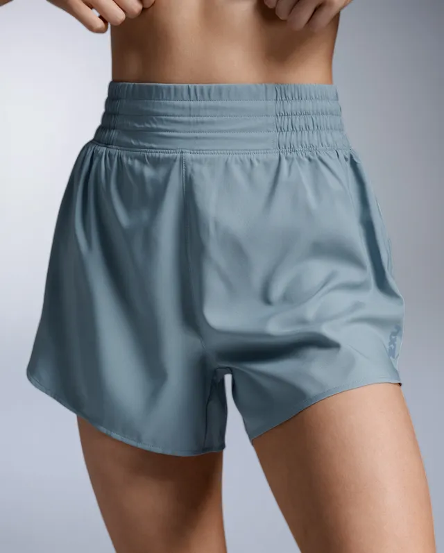 2xu-aero-hi-rise-4-inch-shorts-laufshorts-damen-blue-shade image 1