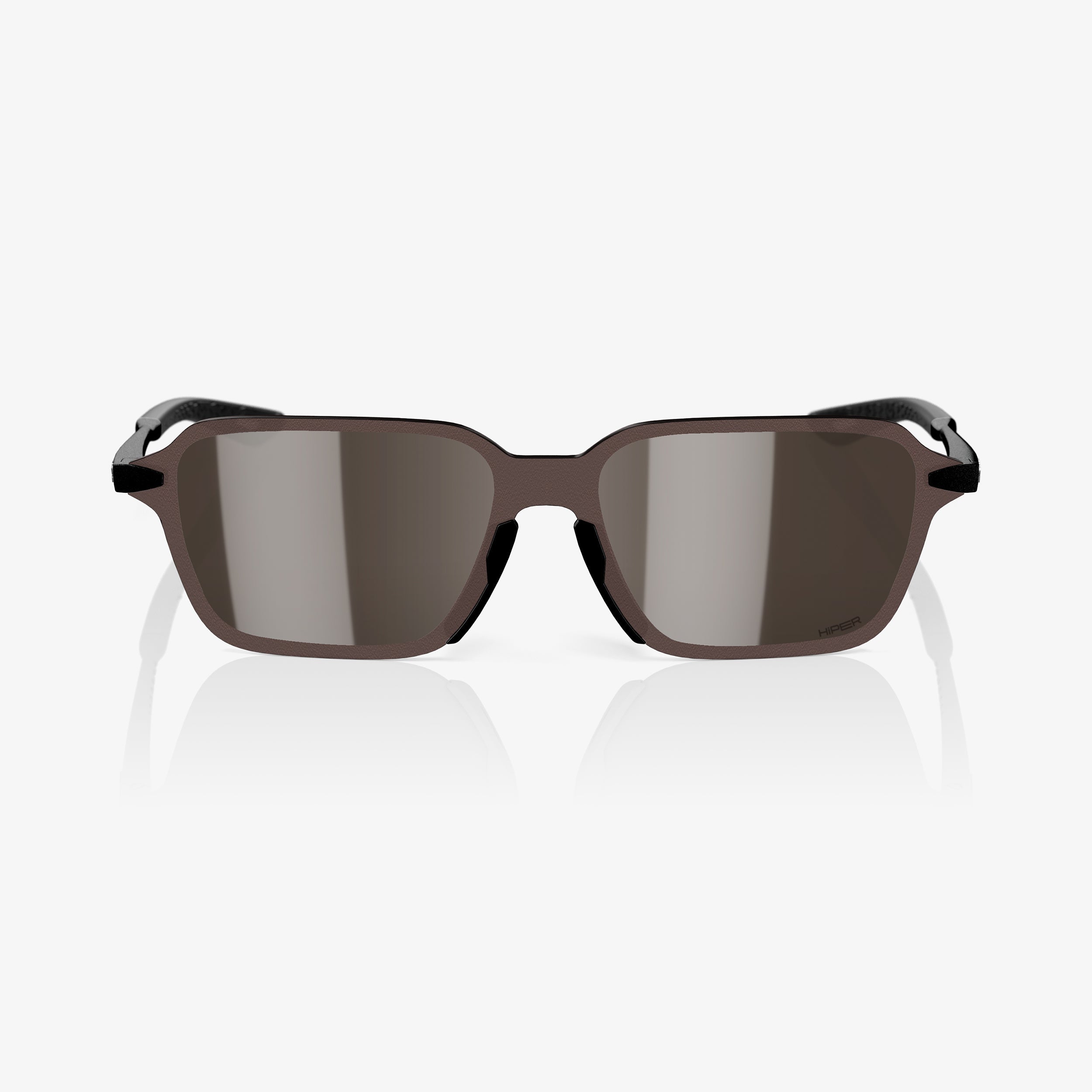 100-legere-trap-matte-black-sonnenbrille-silver-mirror image 2