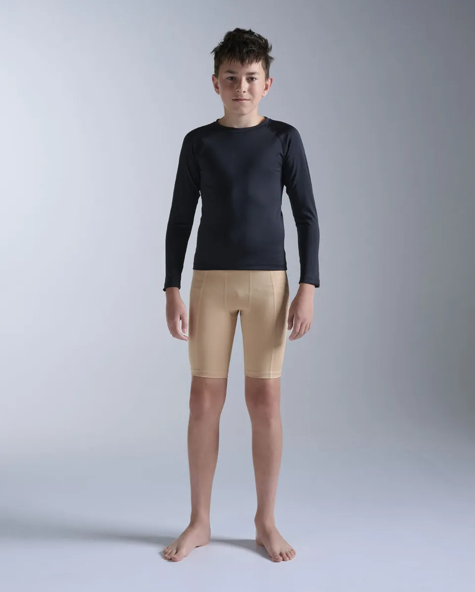 2xu-core-youth-compression-longsleeve-schwarz-kinder-kompressionsshirt image 1