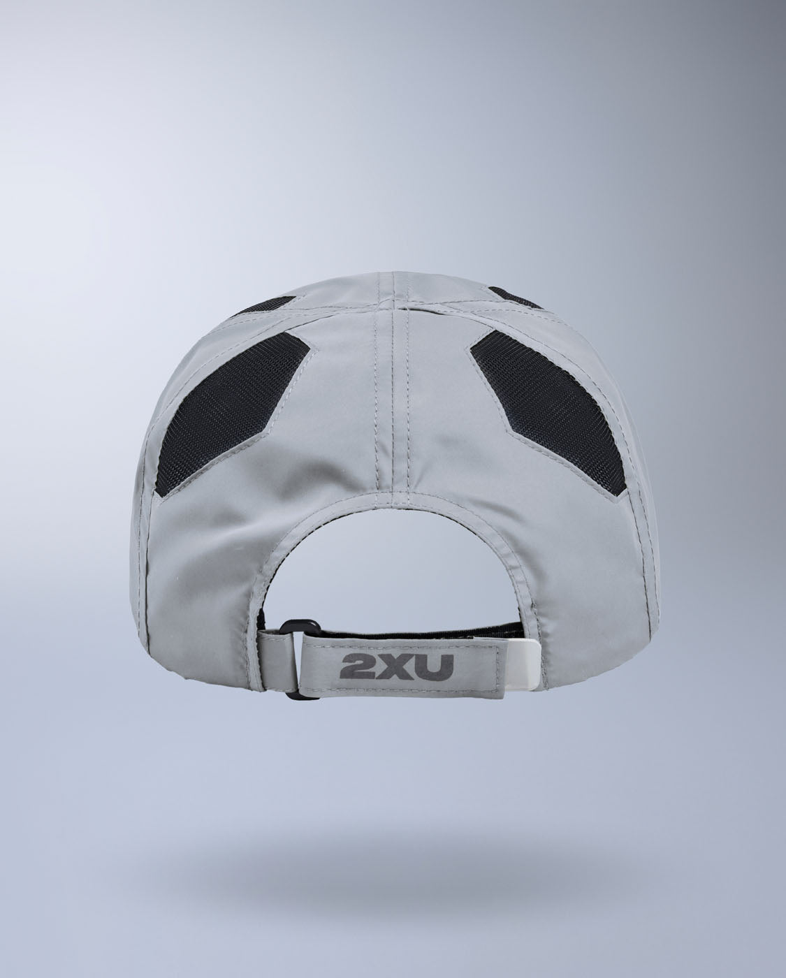 2xu-aero-run-cap-unisex-weathervane-black-leicht image 3