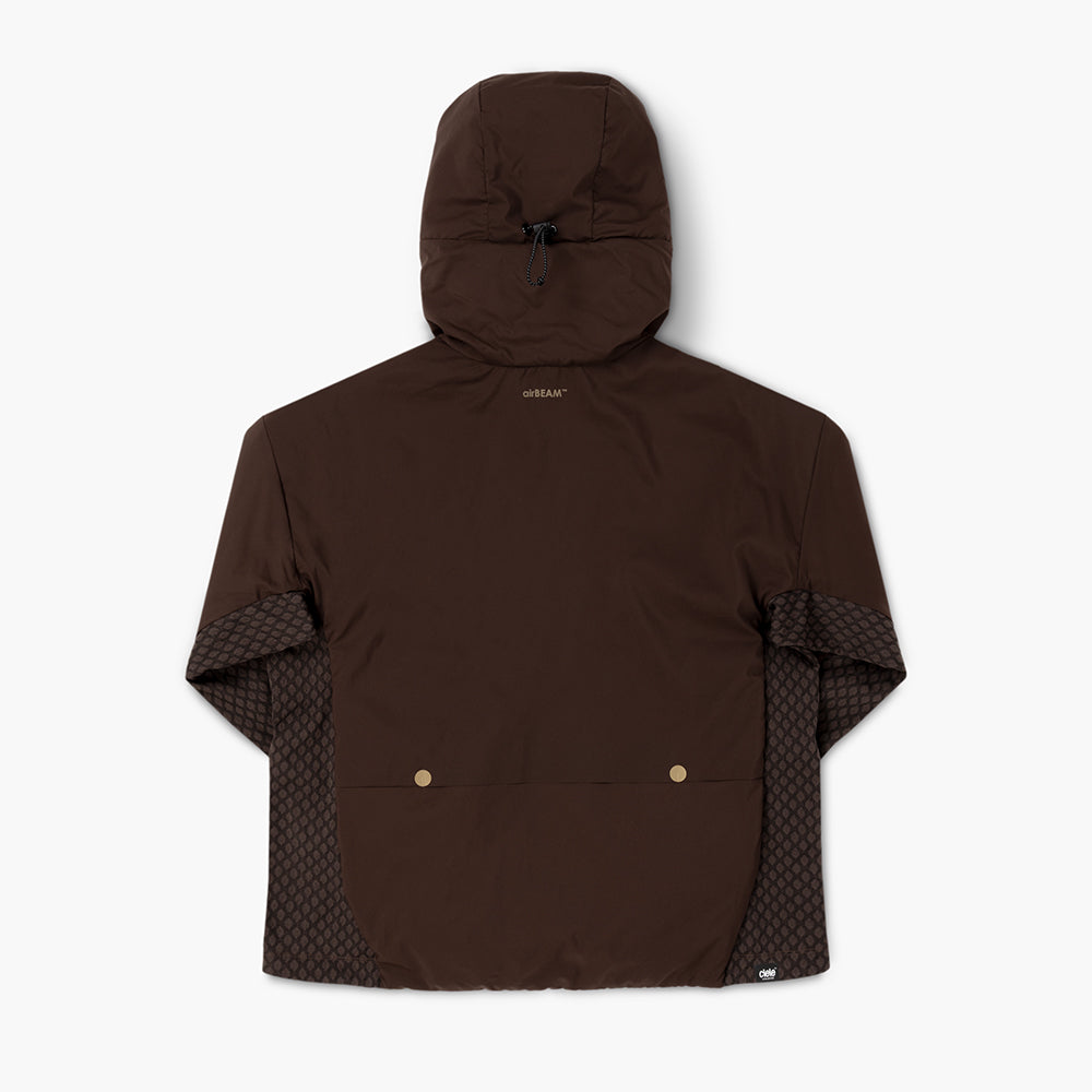 ciele-vlvinsulator-oak-damen-laufjacke-winter-braun image 2