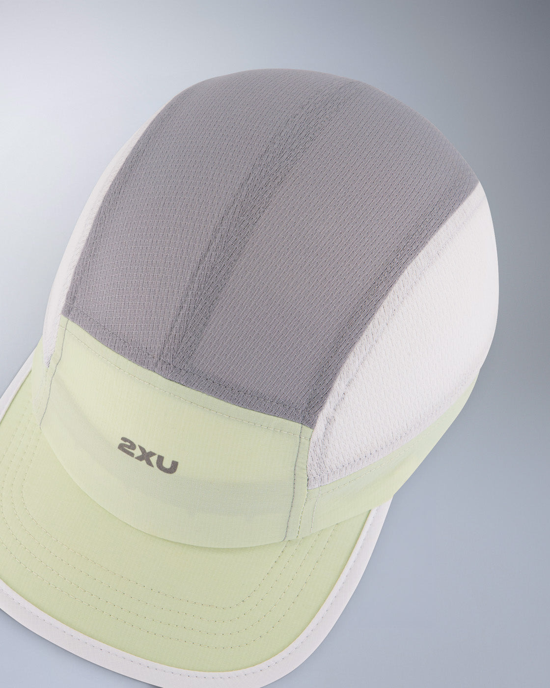 2xu-light-speed-small-cap-laufcap-seafoam-flach image 4