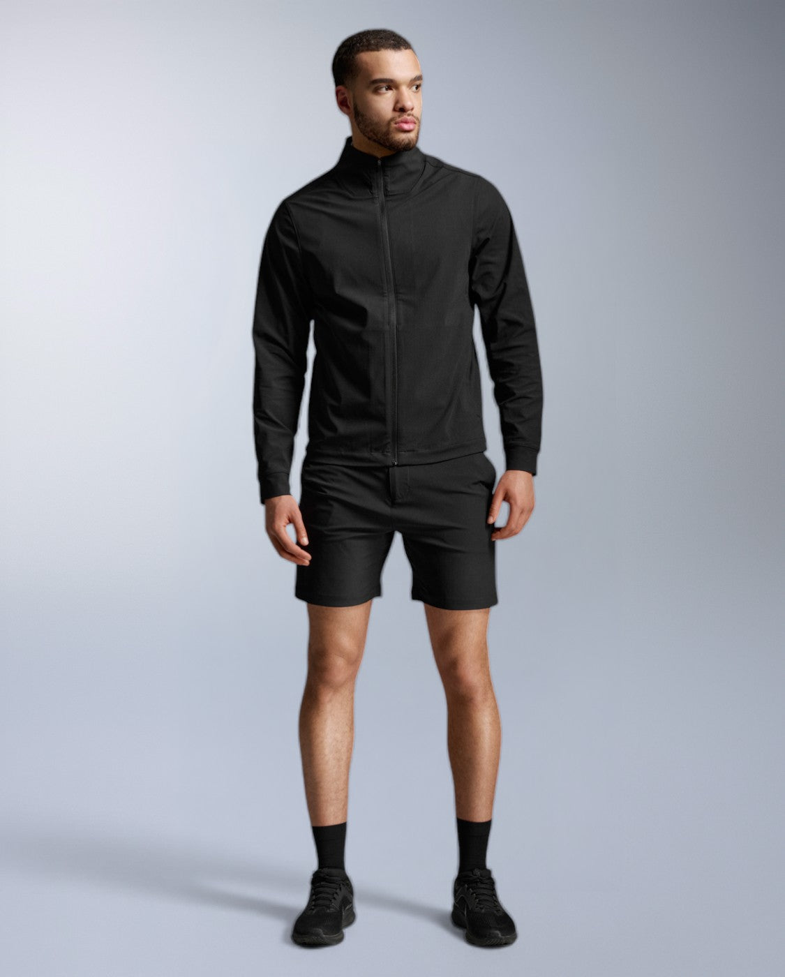 2xu-signature-hybrid-jacket-trainingsjacke-schwarz-stretch image 4