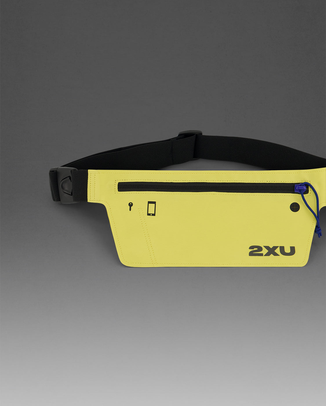2xu-swim-race-slim-run-belt-volt-black-laufg-rtel image 6