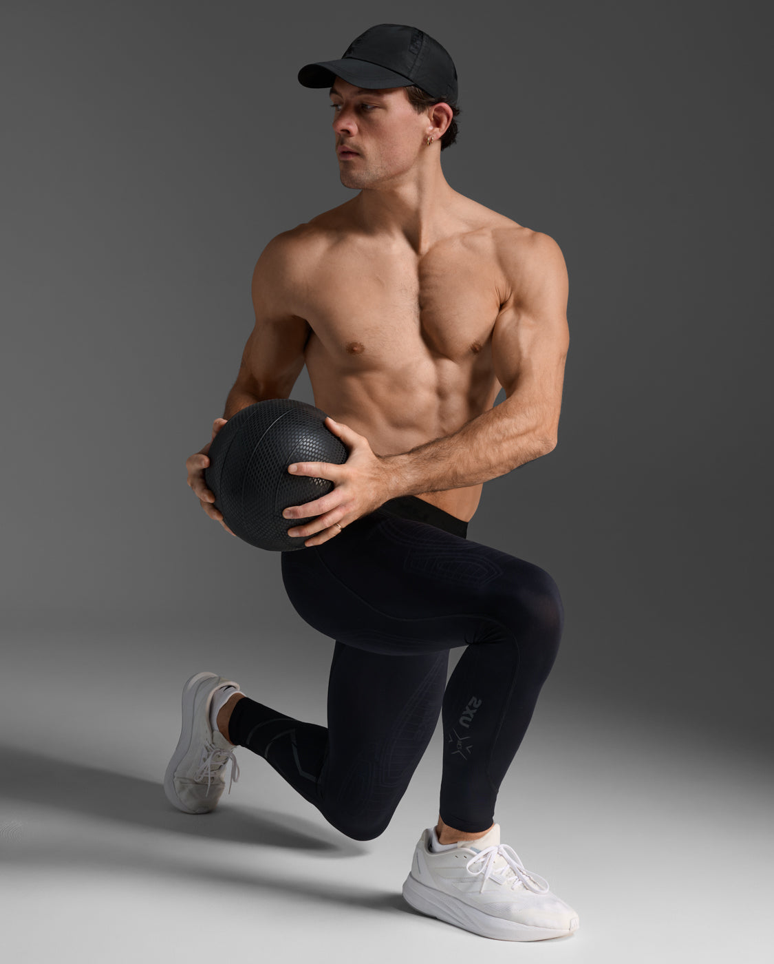 2xu-force-compression-tights-lauftight-herren-schwarz-mcs image 7