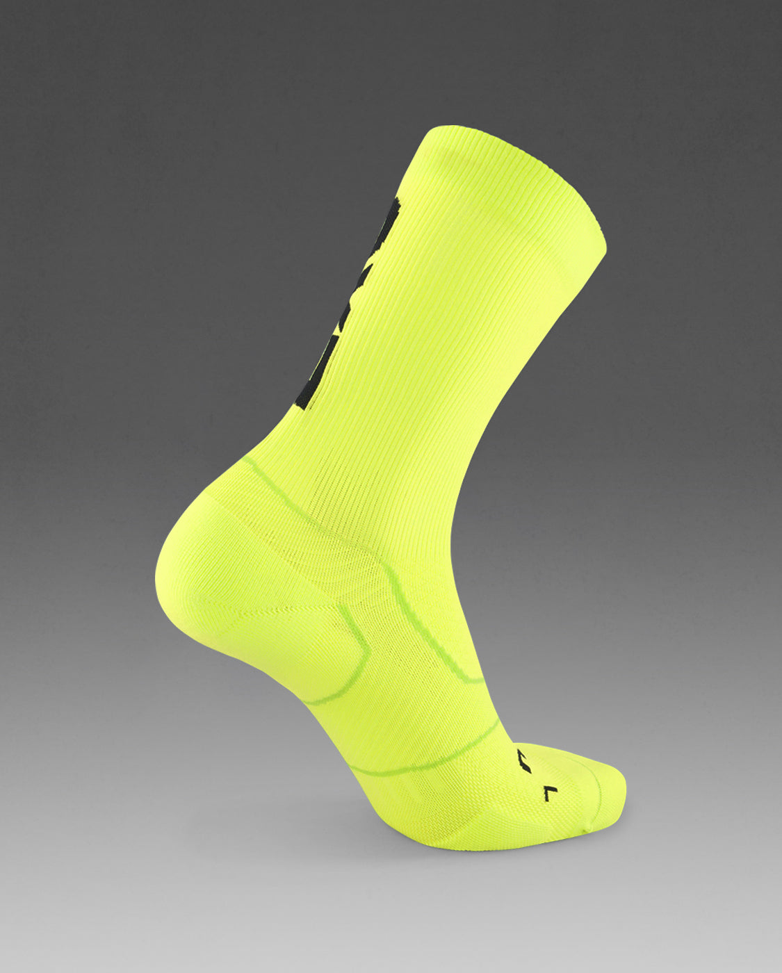 2xu-vectr-light-cushion-crew-socken-volt-herren image 3