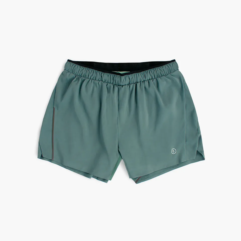 ciele-w-dlyshort-4-laufshorts-damen-silver-pine image 1