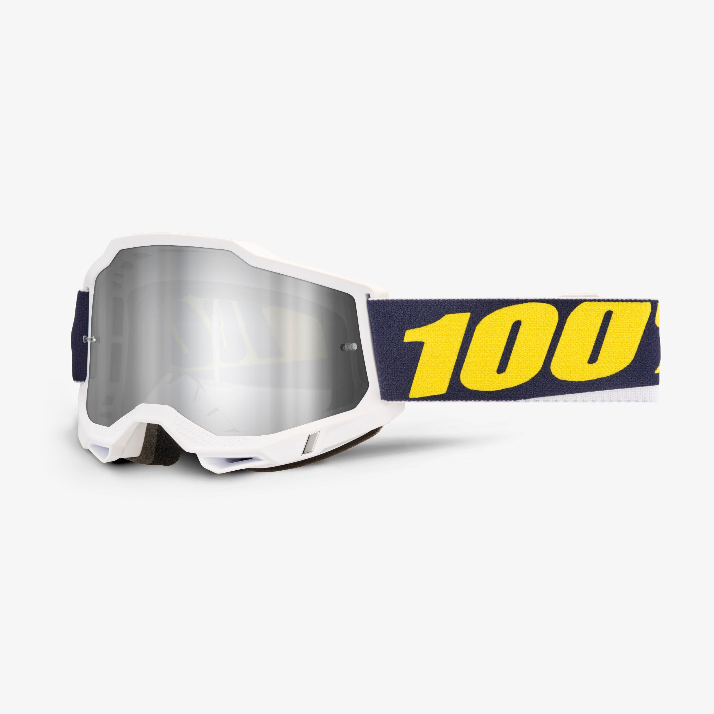 100-accuri-2-goggle-torc-motocross-brille-mirror-silver-klar image 1
