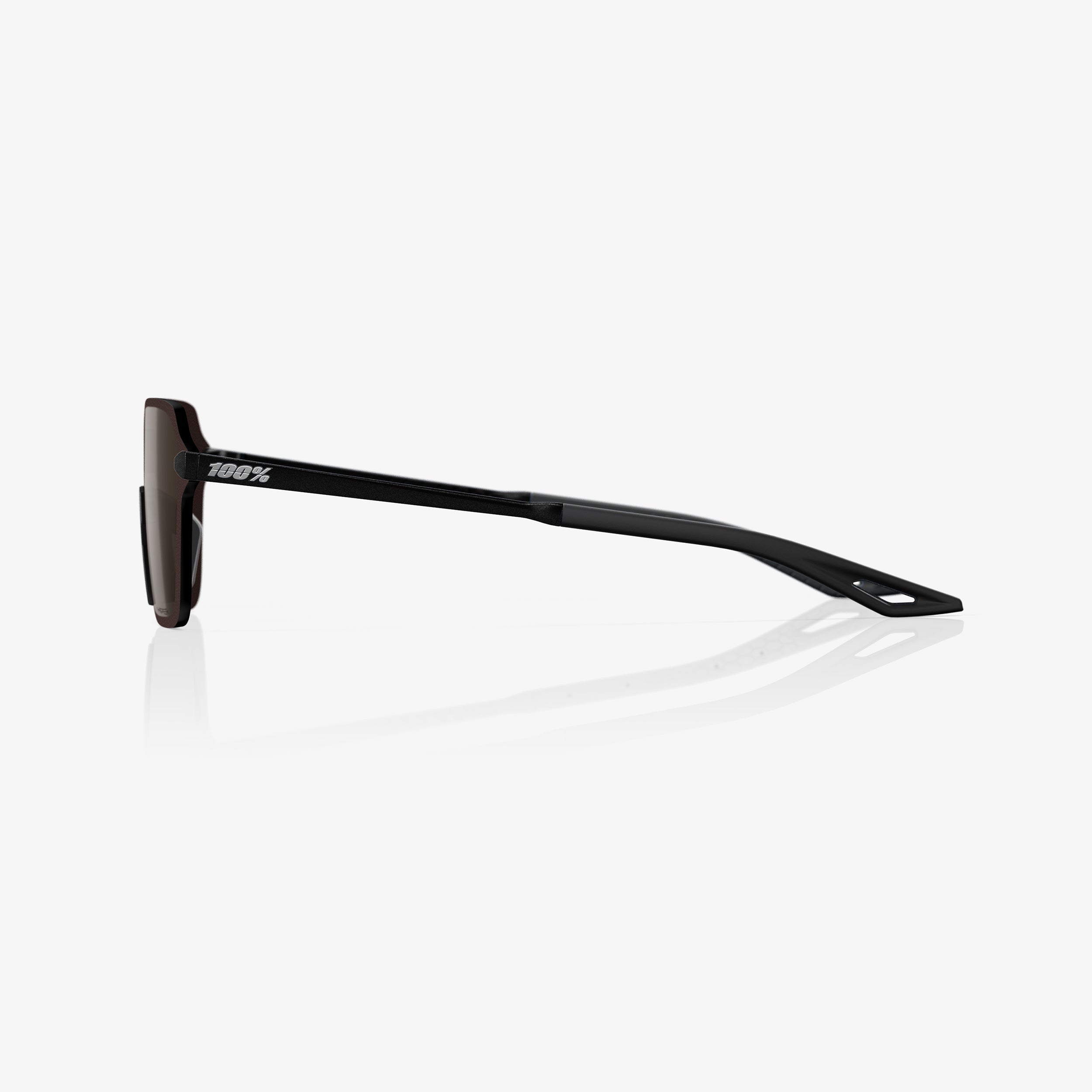 100-legere-trap-matte-black-sonnenbrille-silver-mirror image 3