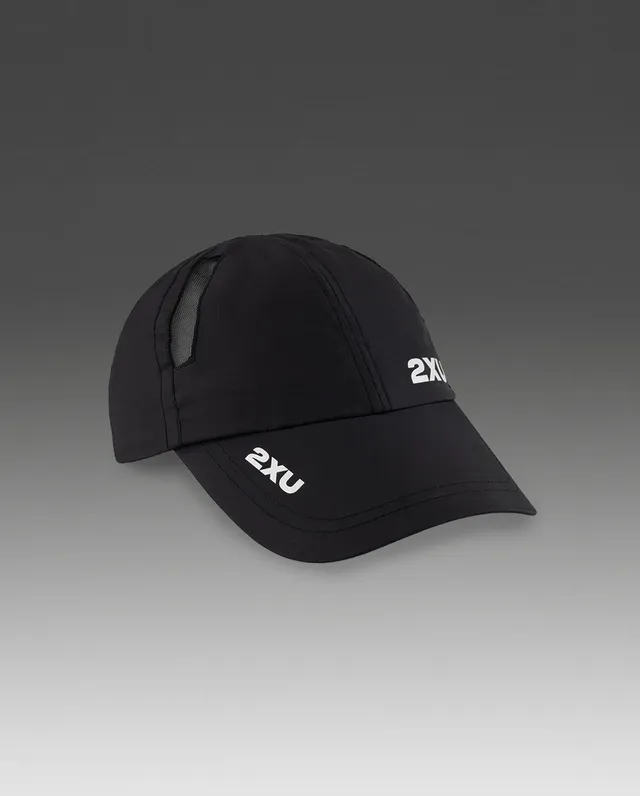 2xu-aero-run-cap-laufm-tze-schwarz-osfa image 1