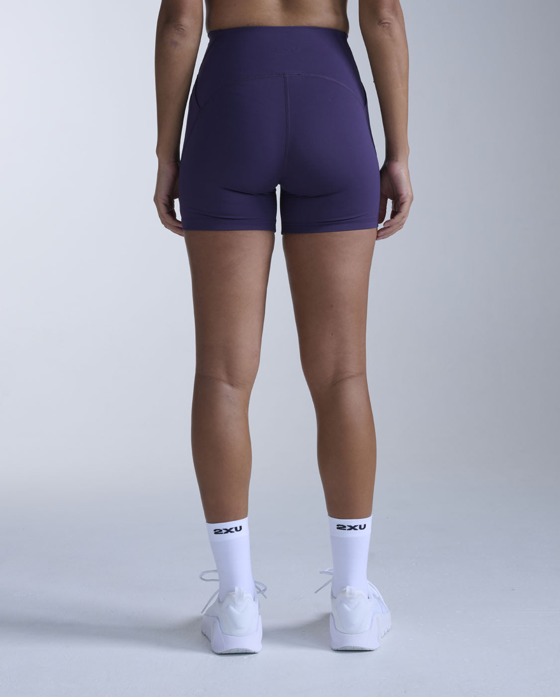 2xu-flex-hi-rise-4-inch-shorts-damen-violett-kompression image 3