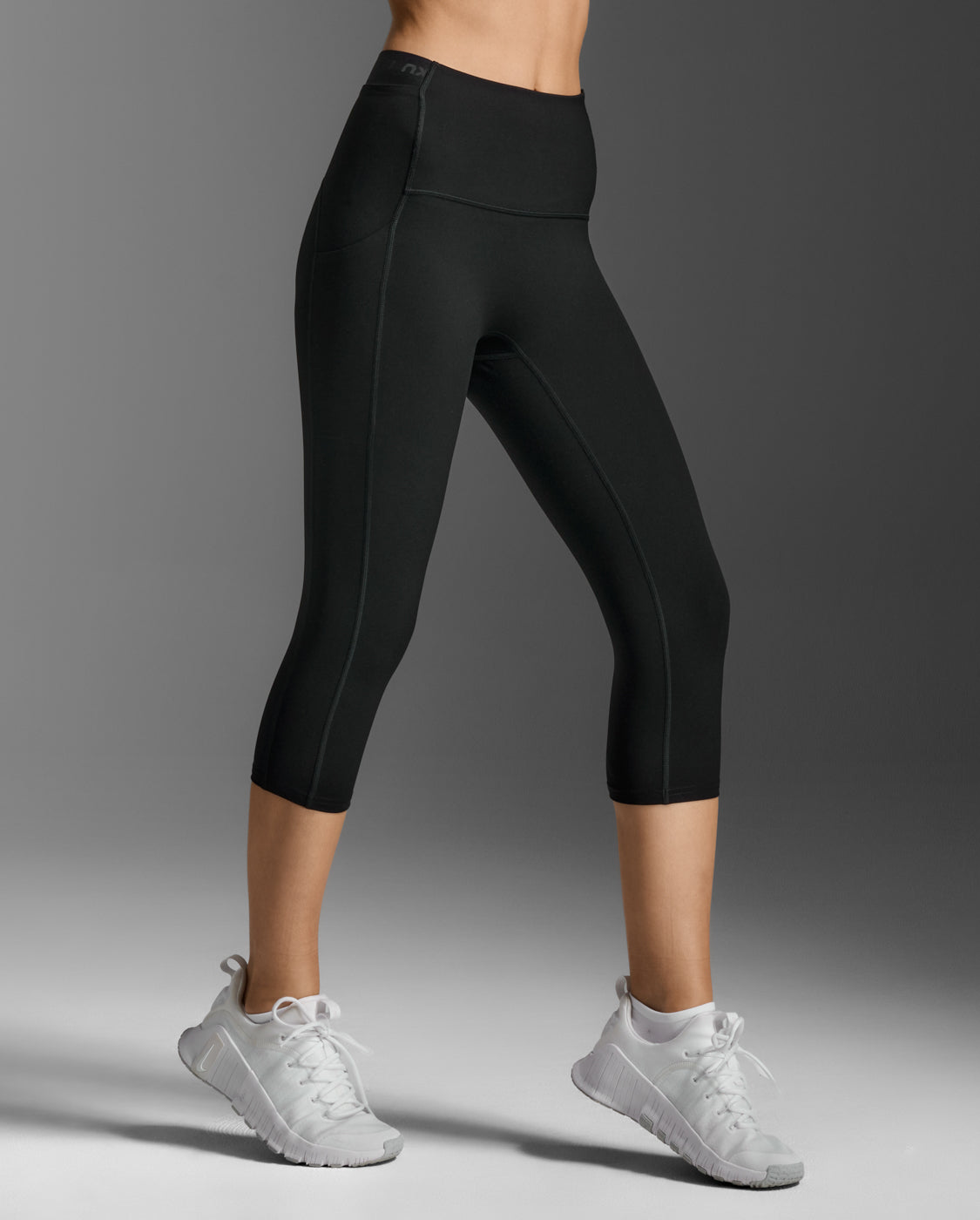 2xu-form-stash-hi-rise-3-4-tights-damen-schwarz-kompression image 2