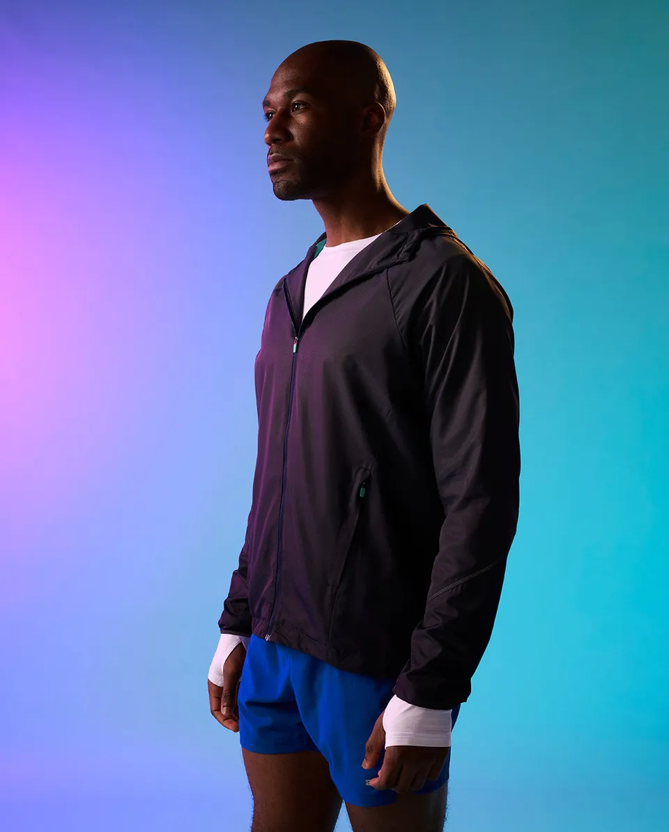 2xu-aero-hex-windbreaker-herren-india-ink-wasserabweisend image 1